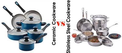Stainless Steel vs Ceramic cookware: Which is Best For You?