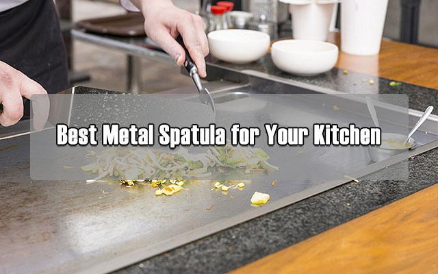 Best Metal Spatula Set (6 Picks That Slide Under Anything)